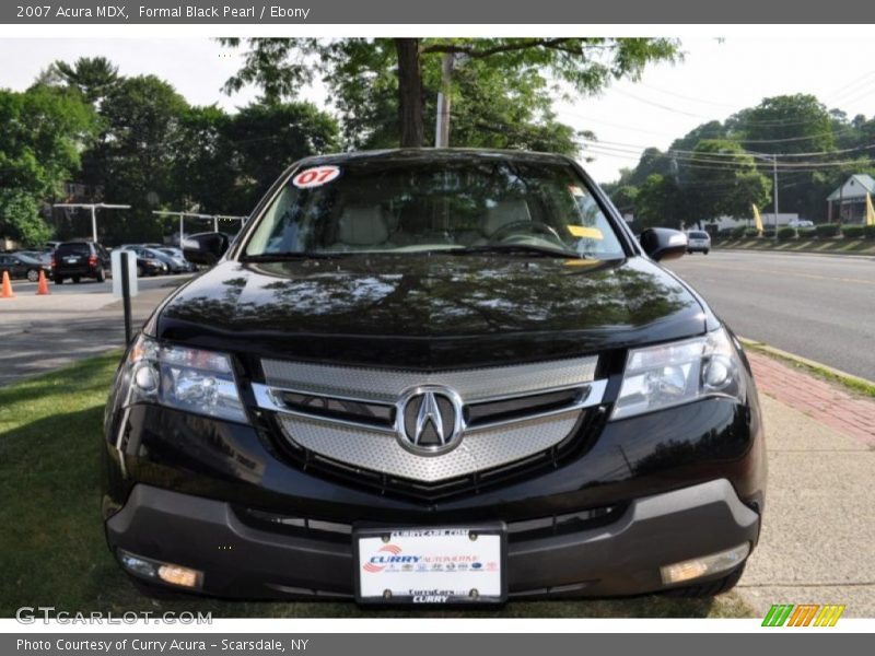 Formal Black Pearl / Ebony 2007 Acura MDX