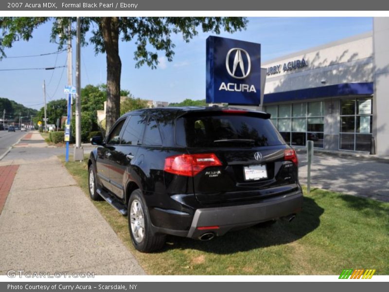 Formal Black Pearl / Ebony 2007 Acura MDX