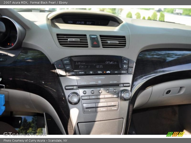Formal Black Pearl / Ebony 2007 Acura MDX