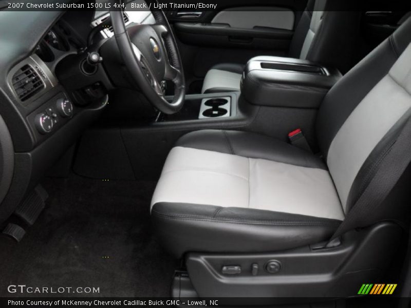 Black / Light Titanium/Ebony 2007 Chevrolet Suburban 1500 LS 4x4