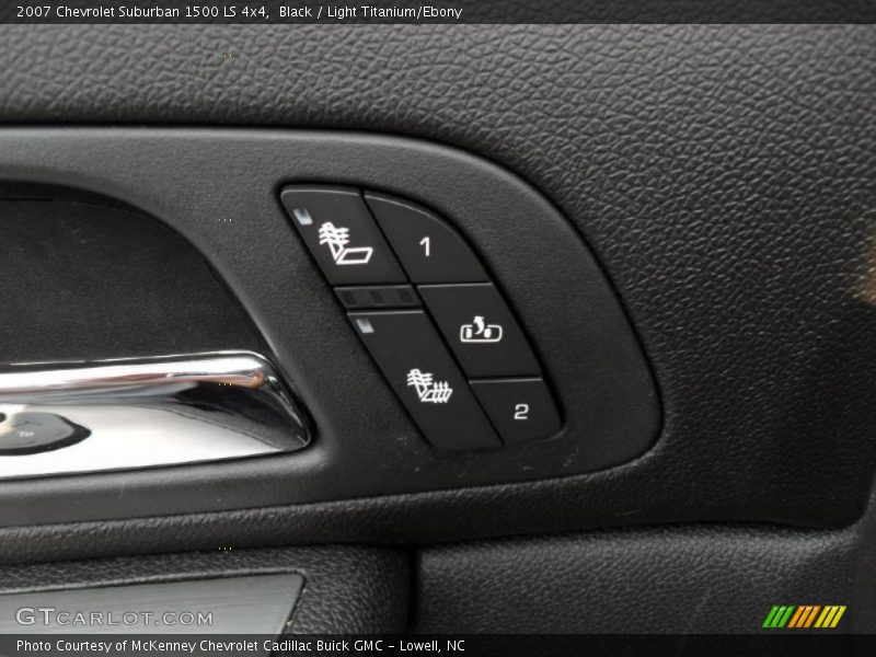 Black / Light Titanium/Ebony 2007 Chevrolet Suburban 1500 LS 4x4