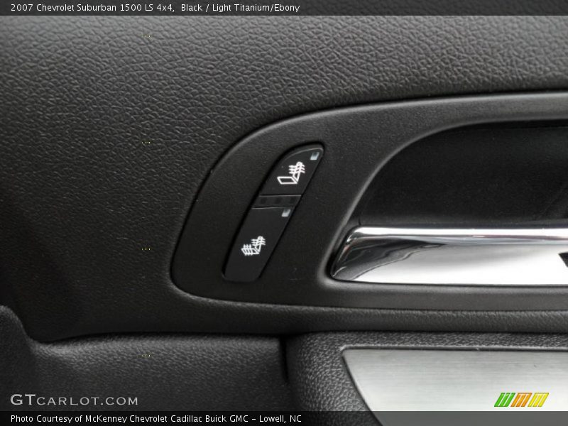 Black / Light Titanium/Ebony 2007 Chevrolet Suburban 1500 LS 4x4