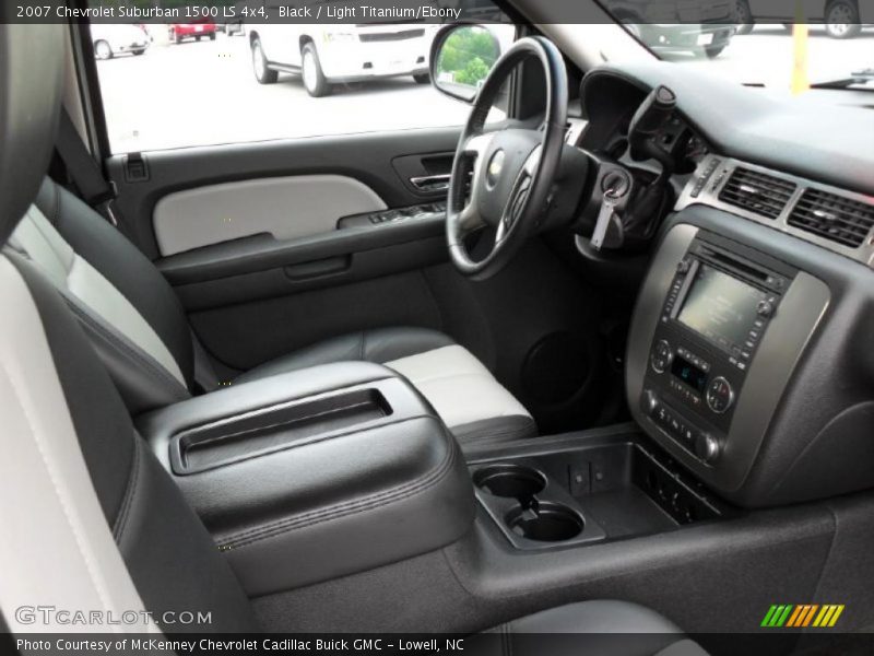 Black / Light Titanium/Ebony 2007 Chevrolet Suburban 1500 LS 4x4