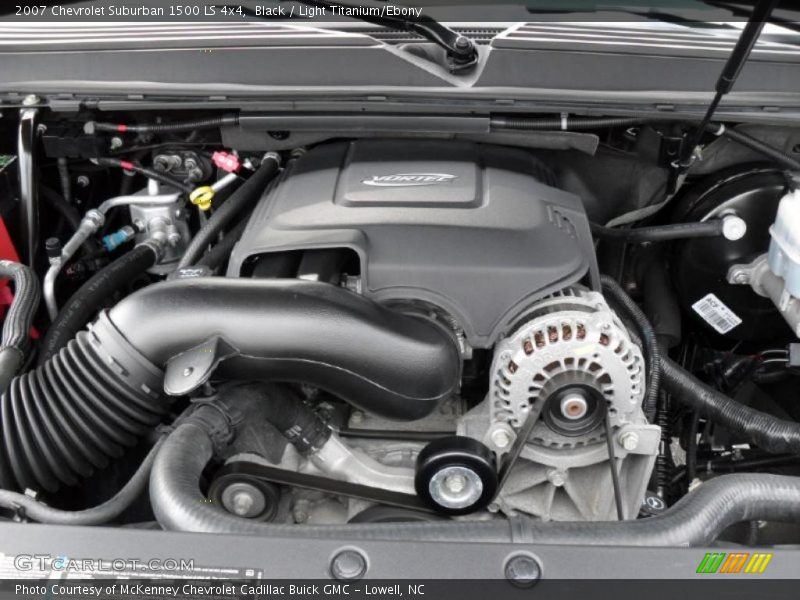 Black / Light Titanium/Ebony 2007 Chevrolet Suburban 1500 LS 4x4