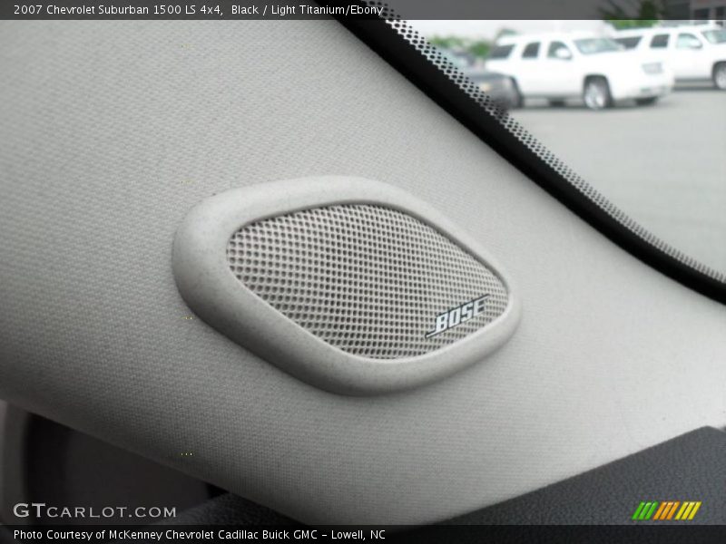 Black / Light Titanium/Ebony 2007 Chevrolet Suburban 1500 LS 4x4