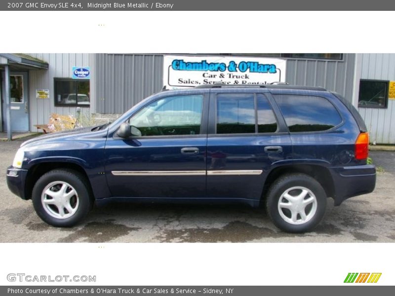 Midnight Blue Metallic / Ebony 2007 GMC Envoy SLE 4x4