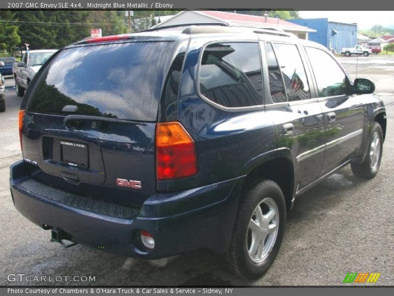 Midnight Blue Metallic / Ebony 2007 GMC Envoy SLE 4x4