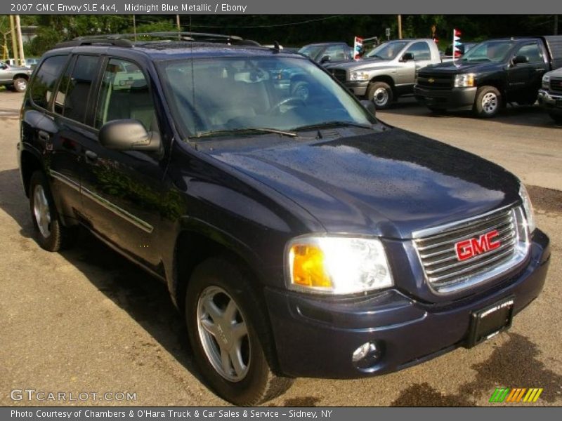 Midnight Blue Metallic / Ebony 2007 GMC Envoy SLE 4x4