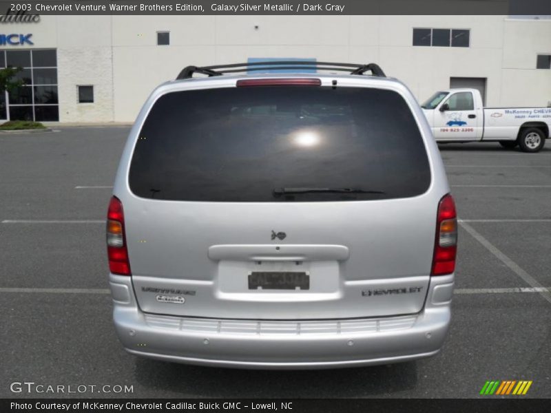 Galaxy Silver Metallic / Dark Gray 2003 Chevrolet Venture Warner Brothers Edition