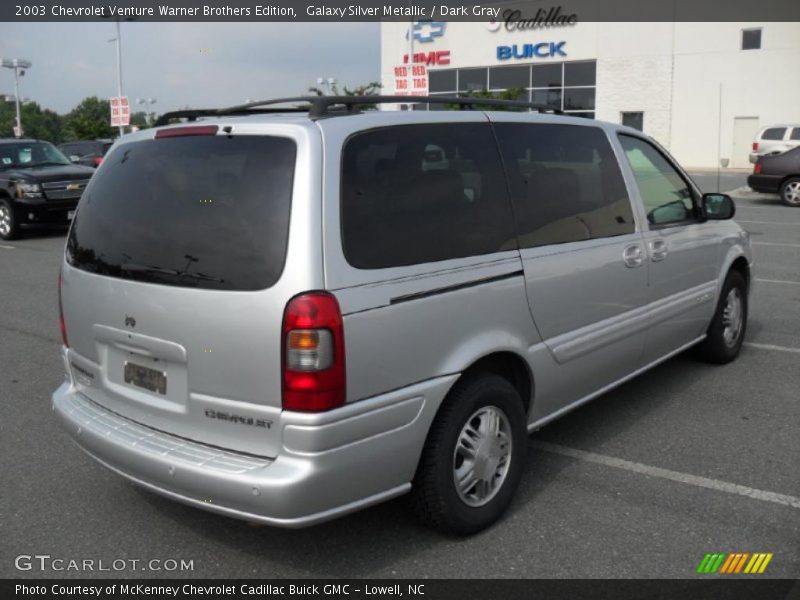 Galaxy Silver Metallic / Dark Gray 2003 Chevrolet Venture Warner Brothers Edition