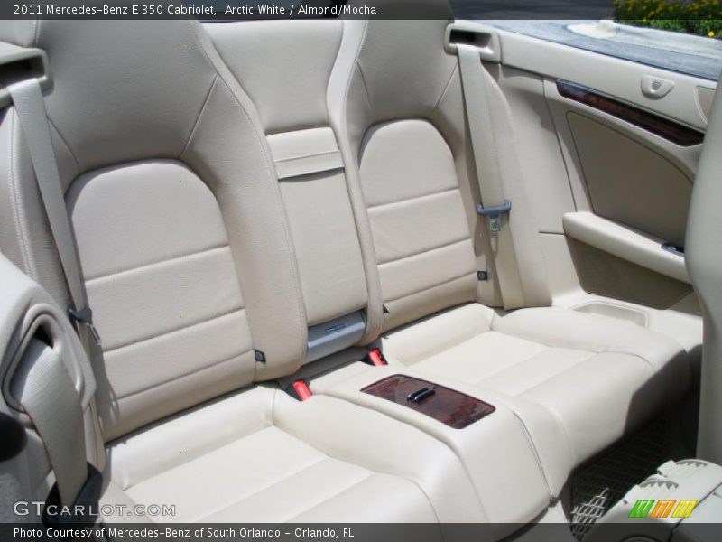 Arctic White / Almond/Mocha 2011 Mercedes-Benz E 350 Cabriolet
