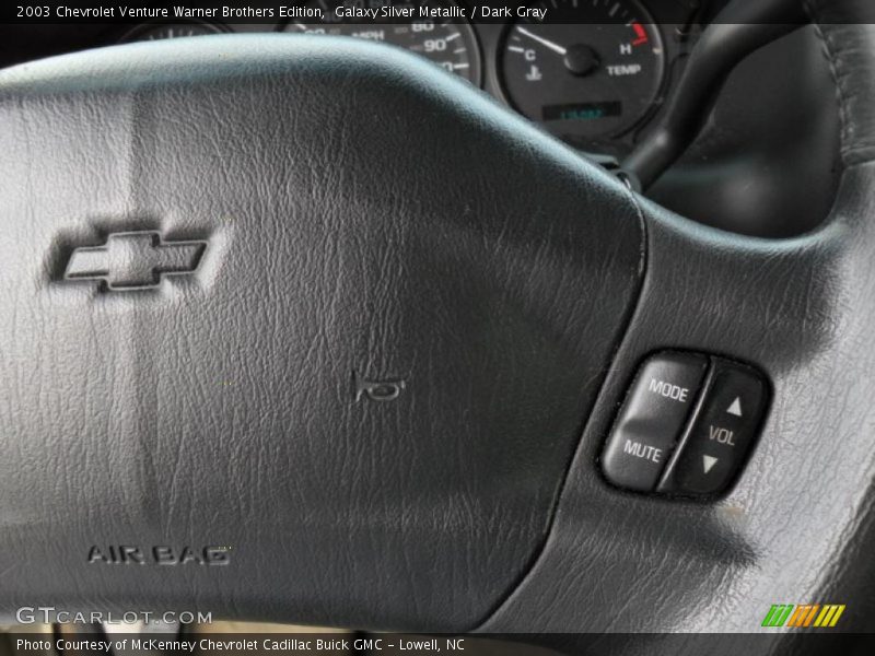 Galaxy Silver Metallic / Dark Gray 2003 Chevrolet Venture Warner Brothers Edition