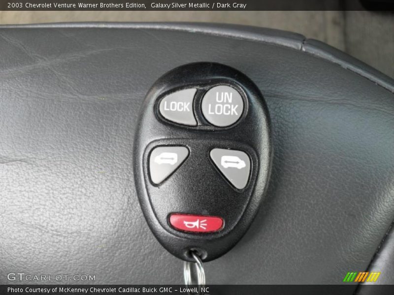 Galaxy Silver Metallic / Dark Gray 2003 Chevrolet Venture Warner Brothers Edition
