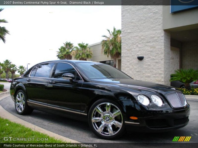Diamond Black / Beluga 2007 Bentley Continental Flying Spur 4-Seat