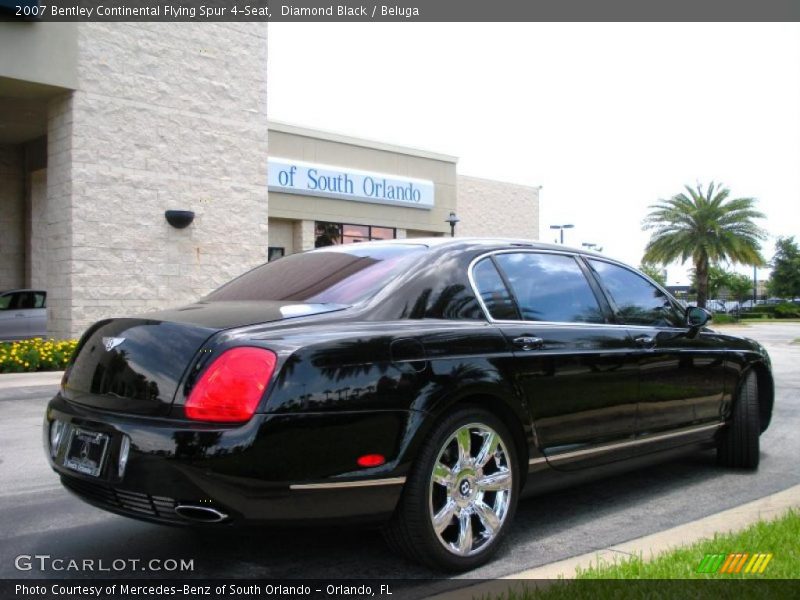 Diamond Black / Beluga 2007 Bentley Continental Flying Spur 4-Seat