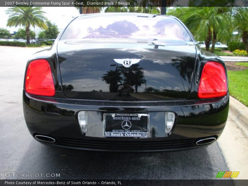 Diamond Black / Beluga 2007 Bentley Continental Flying Spur 4-Seat