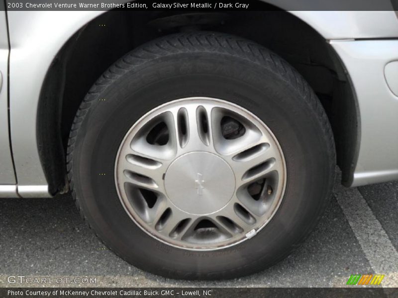 Galaxy Silver Metallic / Dark Gray 2003 Chevrolet Venture Warner Brothers Edition