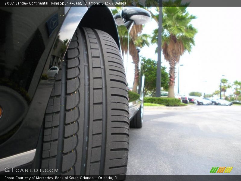 Diamond Black / Beluga 2007 Bentley Continental Flying Spur 4-Seat