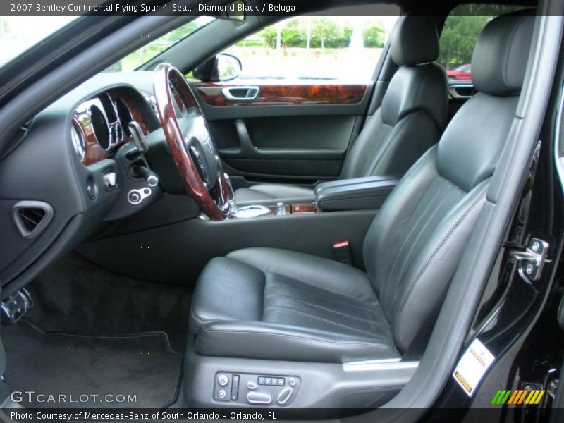 Diamond Black / Beluga 2007 Bentley Continental Flying Spur 4-Seat