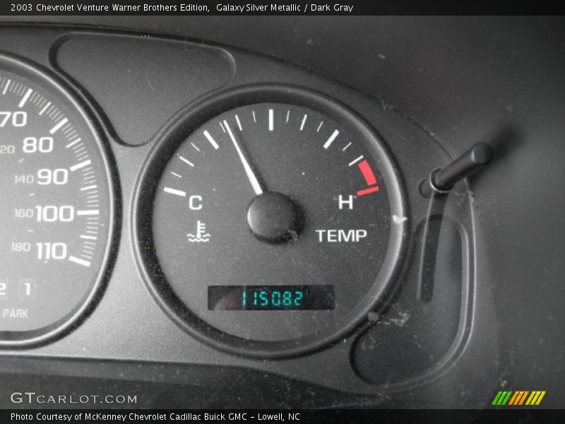 Galaxy Silver Metallic / Dark Gray 2003 Chevrolet Venture Warner Brothers Edition