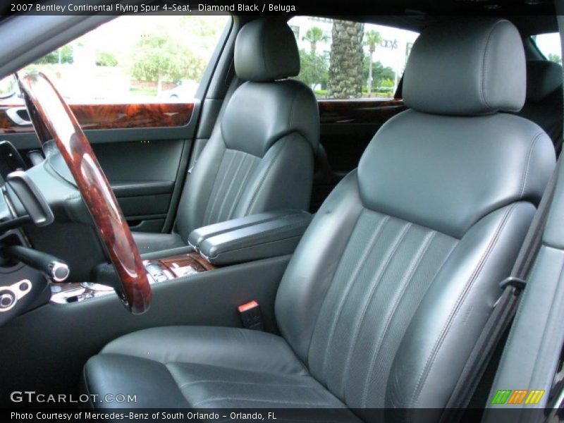 Diamond Black / Beluga 2007 Bentley Continental Flying Spur 4-Seat