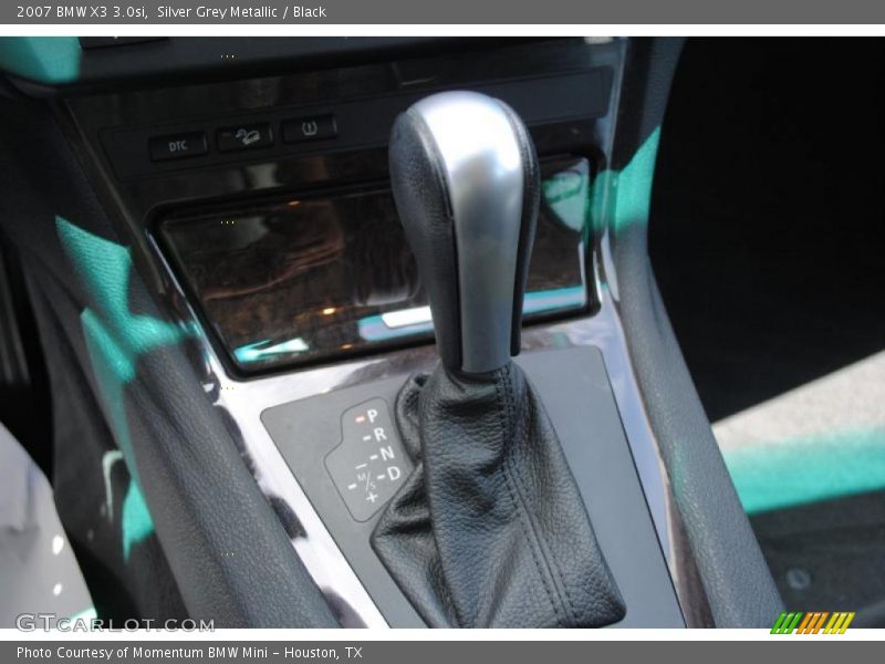 Silver Grey Metallic / Black 2007 BMW X3 3.0si