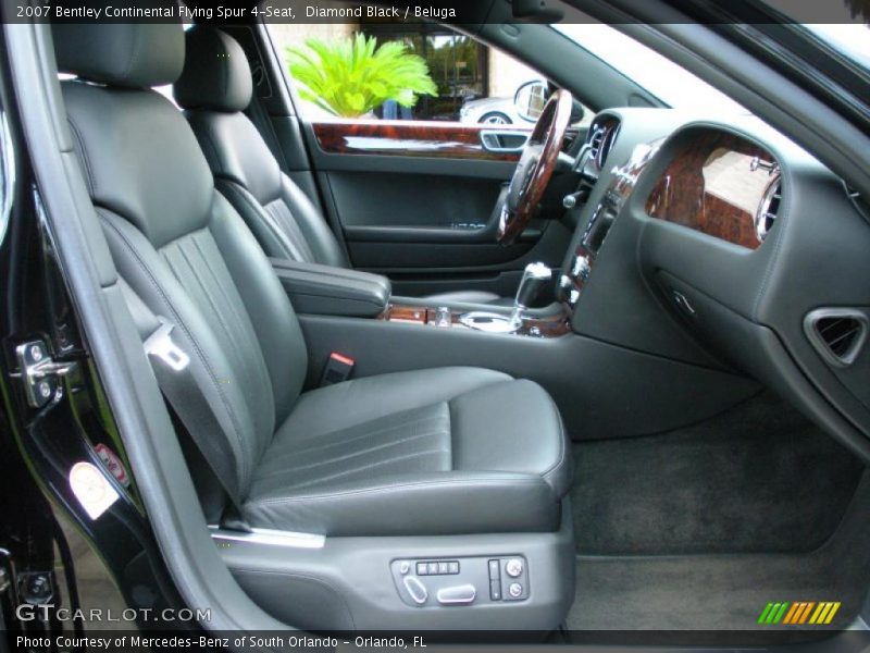 Diamond Black / Beluga 2007 Bentley Continental Flying Spur 4-Seat