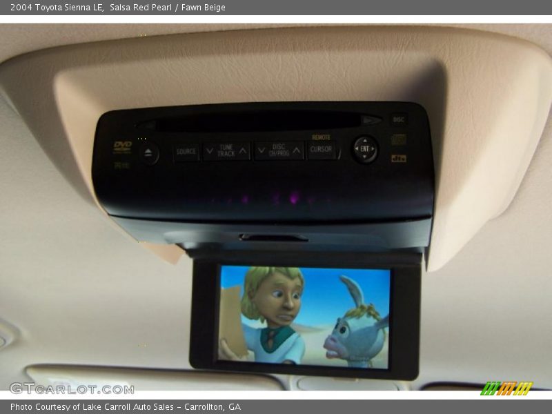 Salsa Red Pearl / Fawn Beige 2004 Toyota Sienna LE