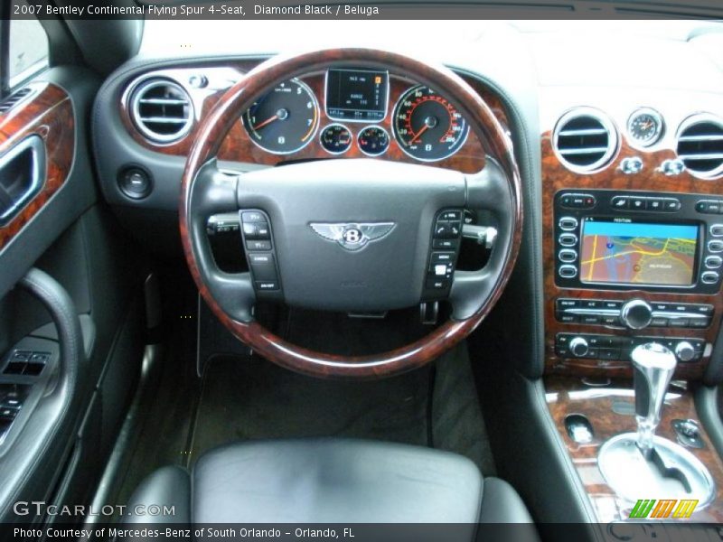 Diamond Black / Beluga 2007 Bentley Continental Flying Spur 4-Seat