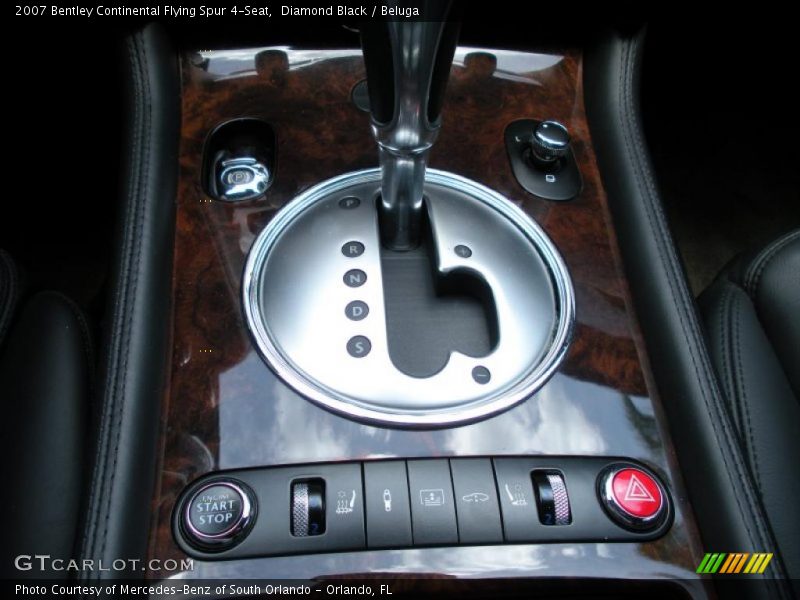 Diamond Black / Beluga 2007 Bentley Continental Flying Spur 4-Seat