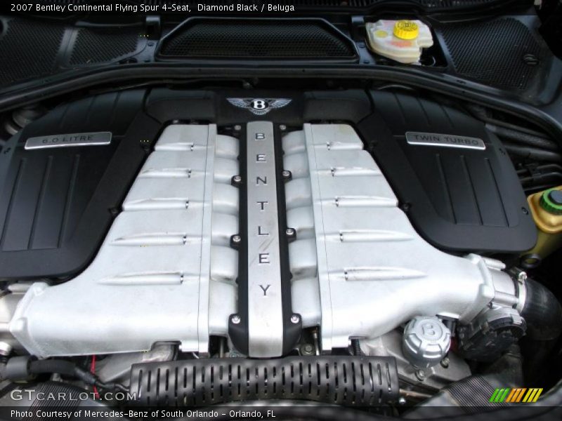Diamond Black / Beluga 2007 Bentley Continental Flying Spur 4-Seat