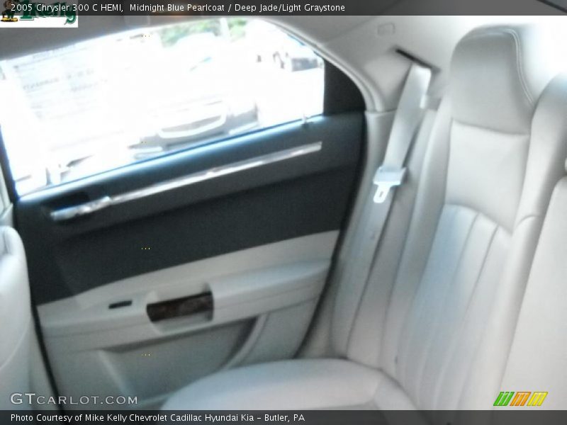 Midnight Blue Pearlcoat / Deep Jade/Light Graystone 2005 Chrysler 300 C HEMI