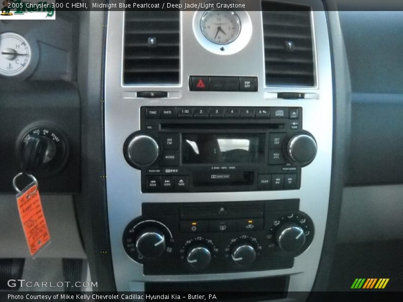 Midnight Blue Pearlcoat / Deep Jade/Light Graystone 2005 Chrysler 300 C HEMI