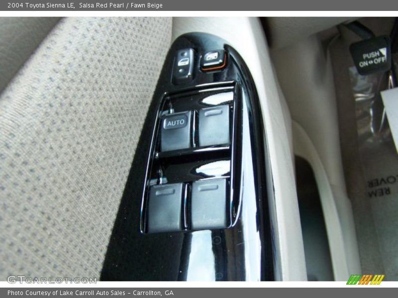 Salsa Red Pearl / Fawn Beige 2004 Toyota Sienna LE