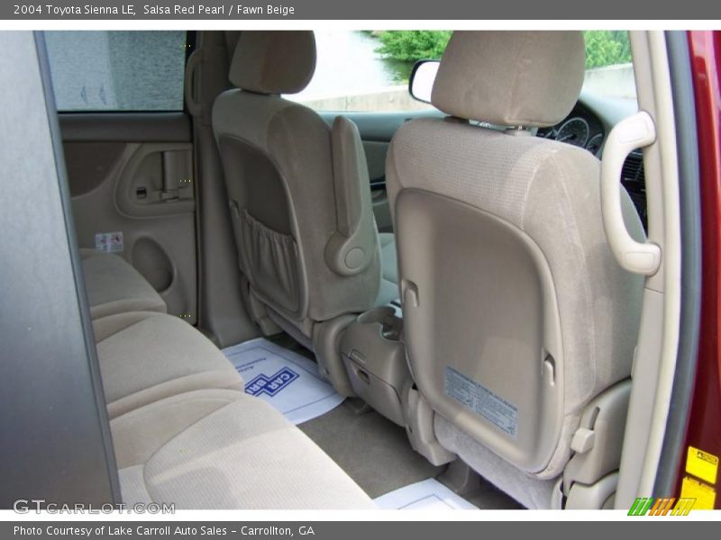 Salsa Red Pearl / Fawn Beige 2004 Toyota Sienna LE