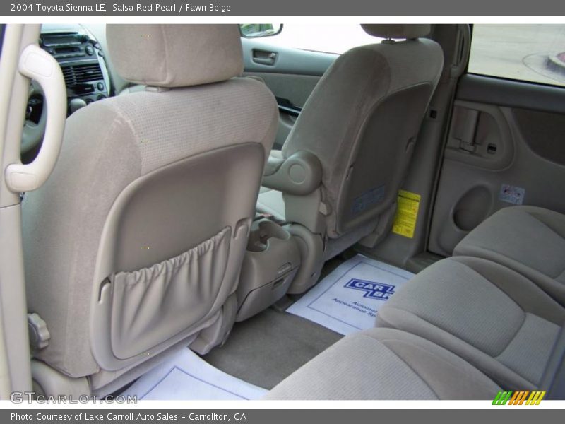 Salsa Red Pearl / Fawn Beige 2004 Toyota Sienna LE
