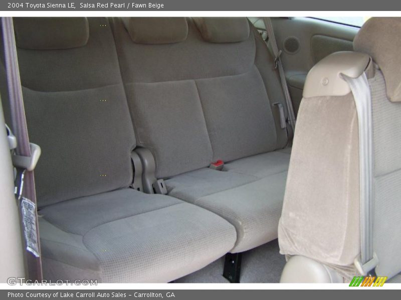 Salsa Red Pearl / Fawn Beige 2004 Toyota Sienna LE