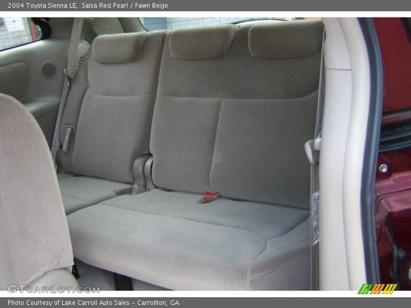 Salsa Red Pearl / Fawn Beige 2004 Toyota Sienna LE