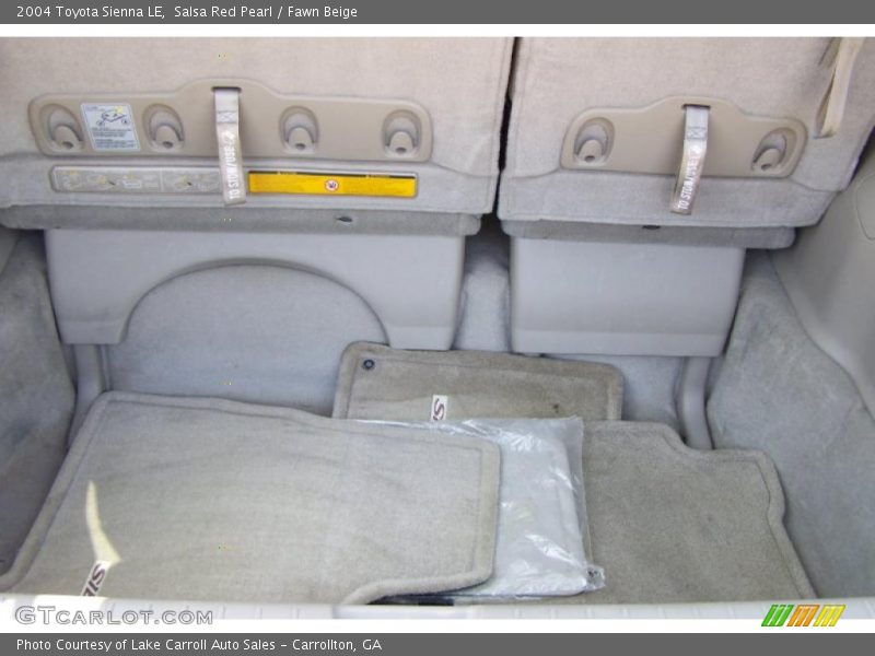 Salsa Red Pearl / Fawn Beige 2004 Toyota Sienna LE