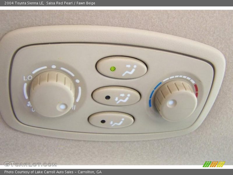 Salsa Red Pearl / Fawn Beige 2004 Toyota Sienna LE