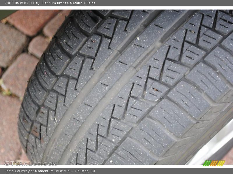 Platinum Bronze Metallic / Beige 2008 BMW X3 3.0si