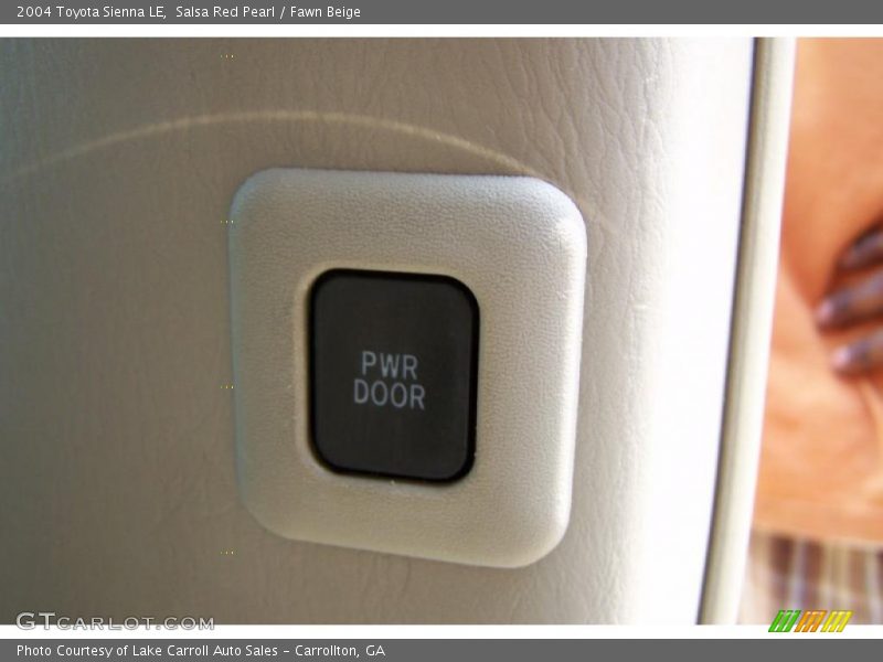 Salsa Red Pearl / Fawn Beige 2004 Toyota Sienna LE