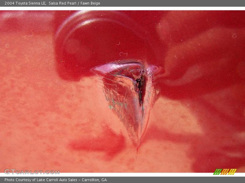 Salsa Red Pearl / Fawn Beige 2004 Toyota Sienna LE