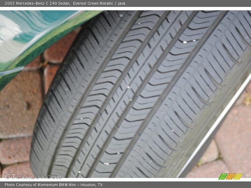 Everest Green Metallic / Java 2003 Mercedes-Benz C 240 Sedan