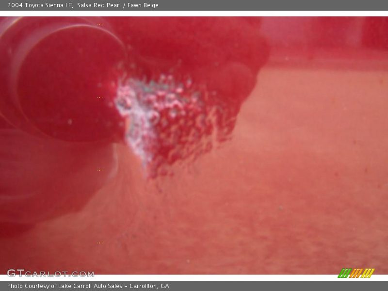 Salsa Red Pearl / Fawn Beige 2004 Toyota Sienna LE