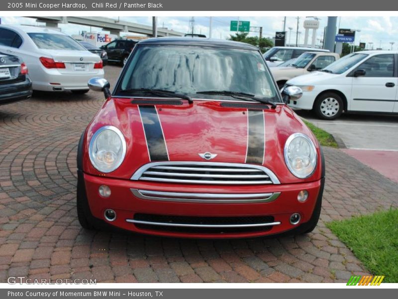 Chili Red / Panther Black 2005 Mini Cooper Hardtop