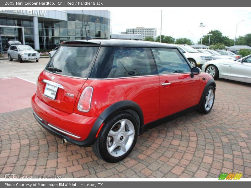 Chili Red / Panther Black 2005 Mini Cooper Hardtop
