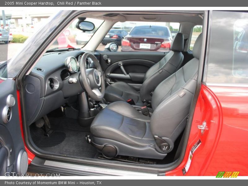 Chili Red / Panther Black 2005 Mini Cooper Hardtop