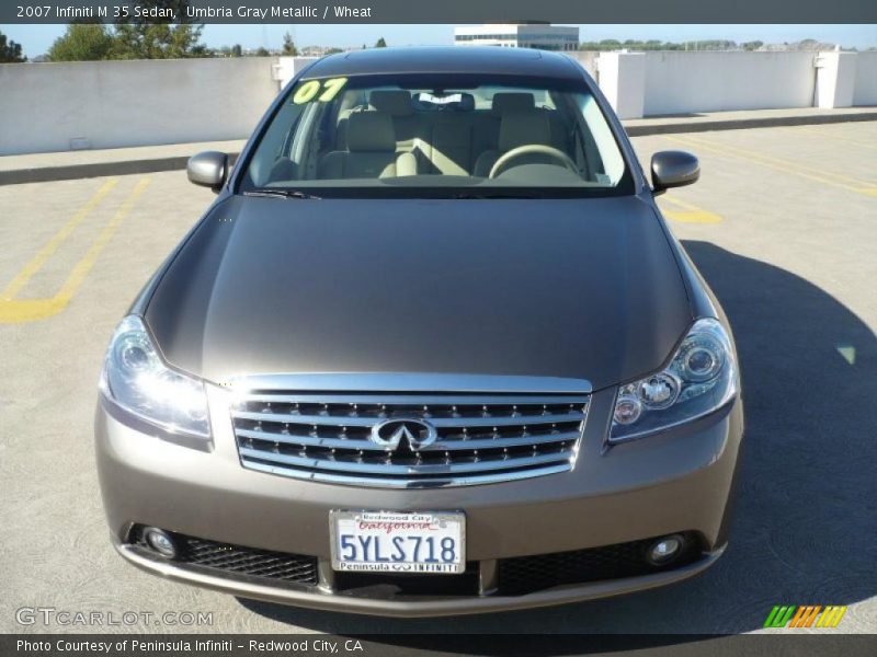 Umbria Gray Metallic / Wheat 2007 Infiniti M 35 Sedan