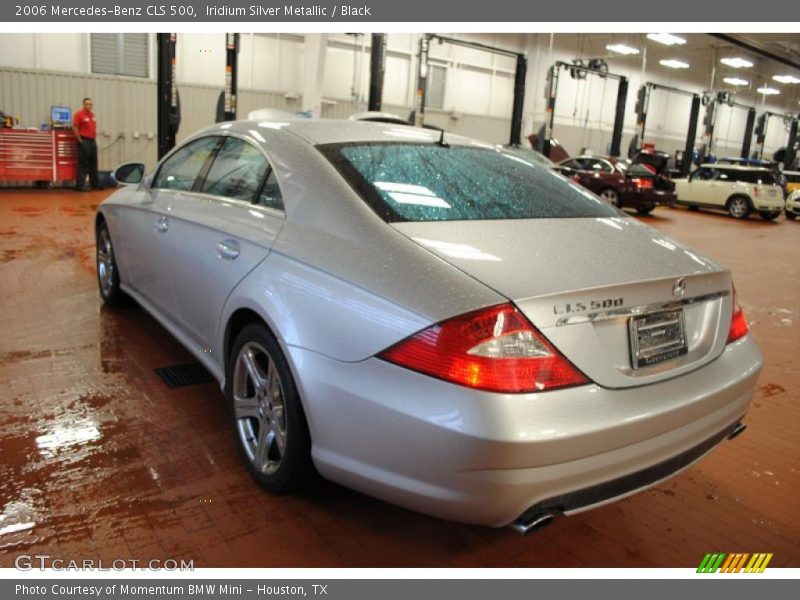 Iridium Silver Metallic / Black 2006 Mercedes-Benz CLS 500